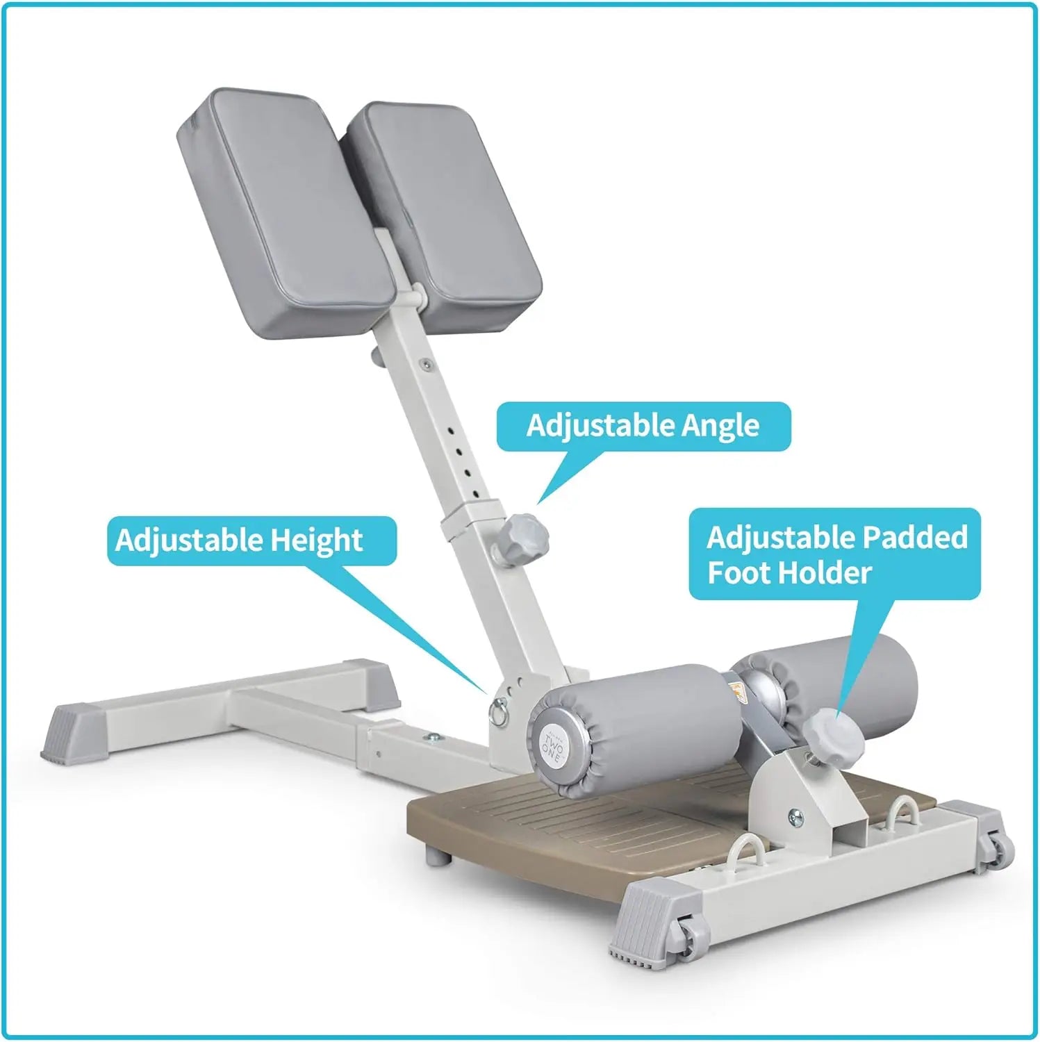 Sissy Squat Machine, Deluxe Multi-Function Deep Sissy Squat Bench Workout Station, Leg Exercise Machine for Home Gym