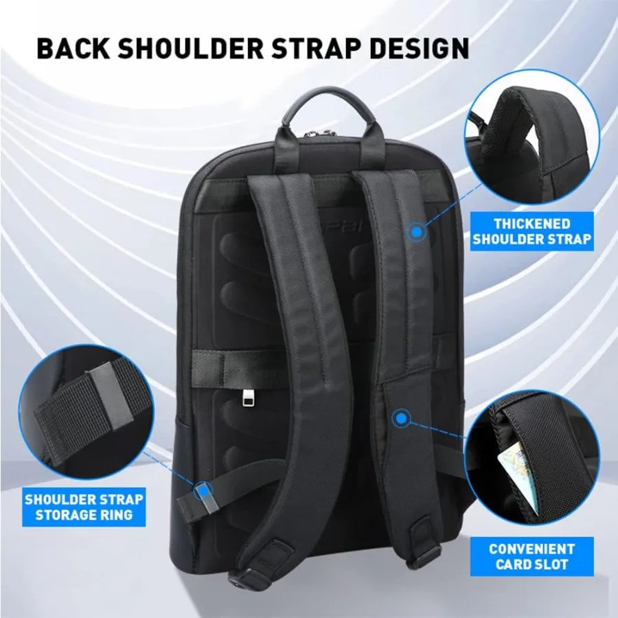 BOPAI 17 inch Super Slim Laptop Backpack MenandWomen Anti Theft Backpack Waterproof College Backpack Travel Laptop Backpack for