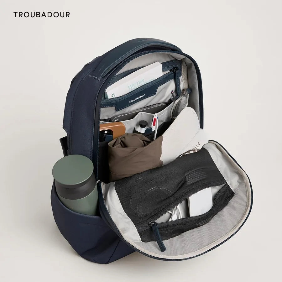 Troubadour Apex 4.0 Compact - 16L Premium Laptop Backpack - Ergonomic and Water Resistant - Designed for Work and Travel - Basa