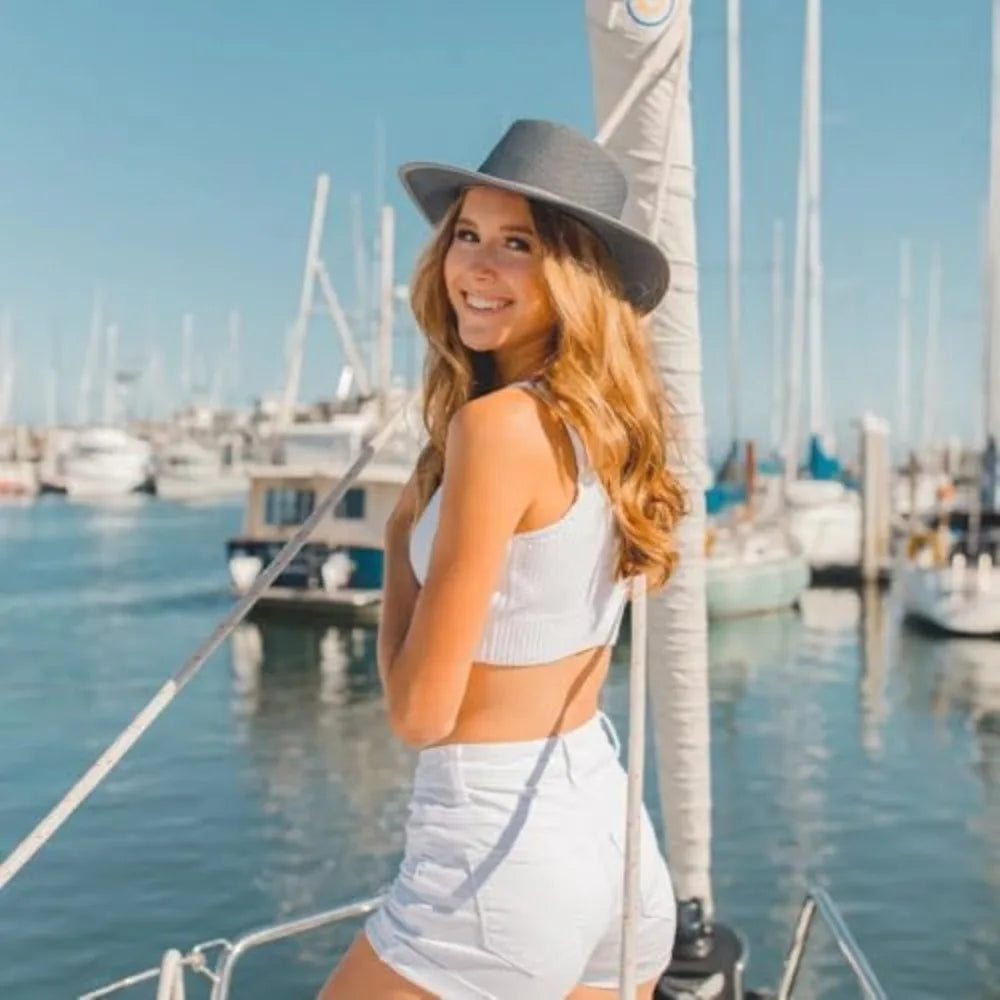 Wide Brim Sun Hat for Outdoors - Handcrafted, Breathable, UPF 50, Water-Resistant | Ideal for Outdoor Activities and Sun Protect