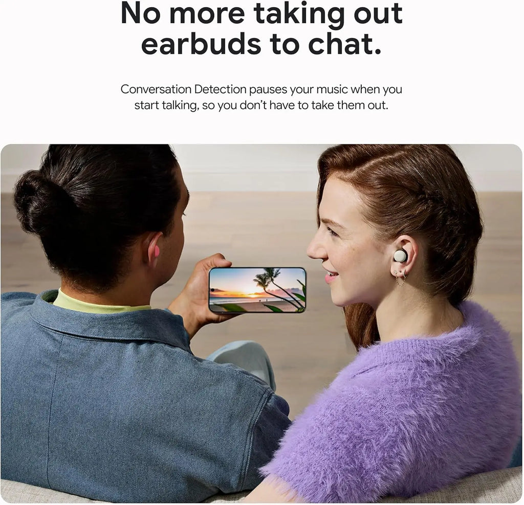 Google Pixel Buds Pro 2 Wireless Earbuds with Active Noise Cancellation Bluetooth Headphones Hazel