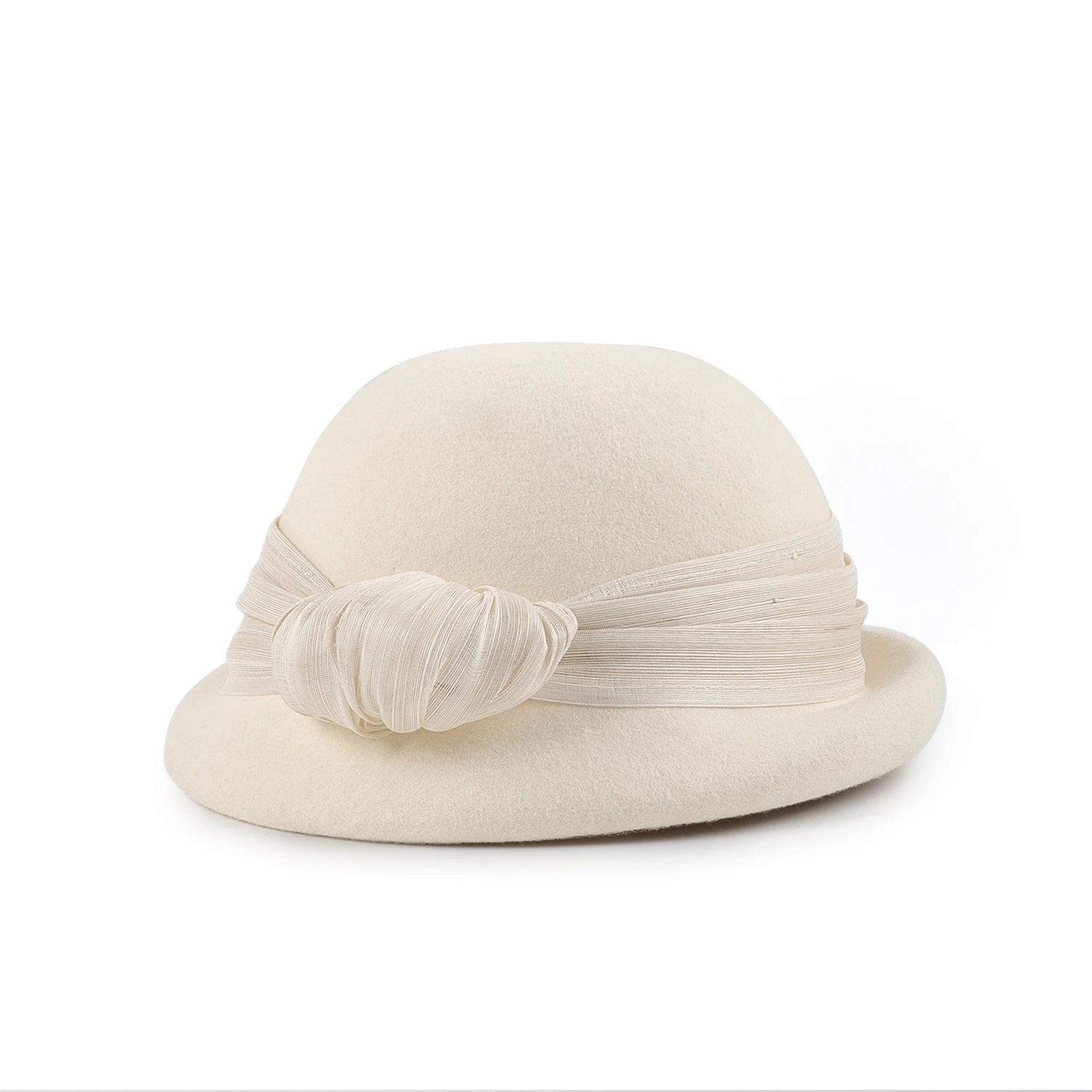 Fancy Women Beanies 100% Wool Beret Retro Photography Bow Bonnets Felt hat Fedora Hat Fashion Newsboy Caps Trilby Female