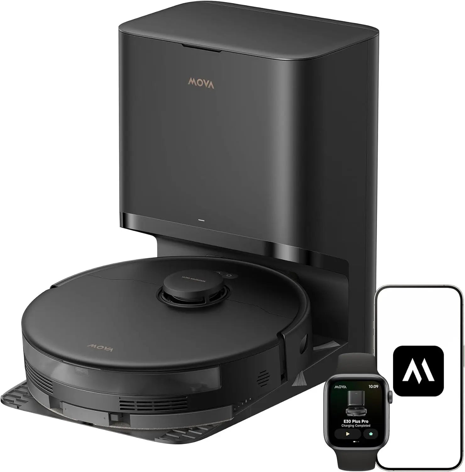 Pro Plus Robot Vacuum, 19000Pa Suction, Self-Emptying 90 Days, App & Voice Control for Efficient Cleaning