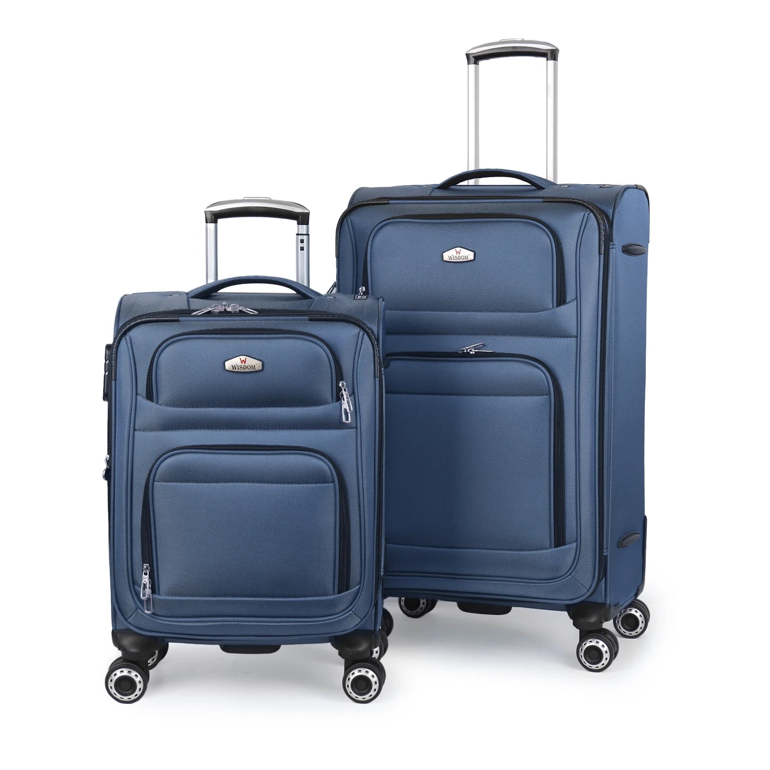TSA Lock Luggage Set 20in+26in/20in+30in Waterproof Lightweight Softside Softshell Suitcase Expandable Rolling Luggage Travel