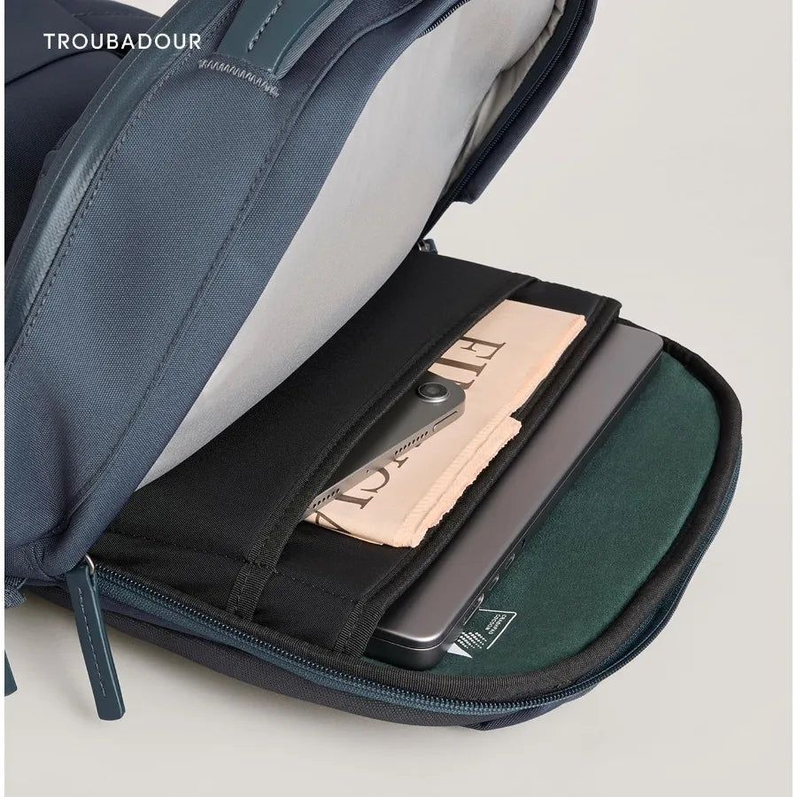 Troubadour Apex 4.0 Compact - 16L Premium Laptop Backpack - Ergonomic and Water Resistant - Designed for Work and Travel - Basa