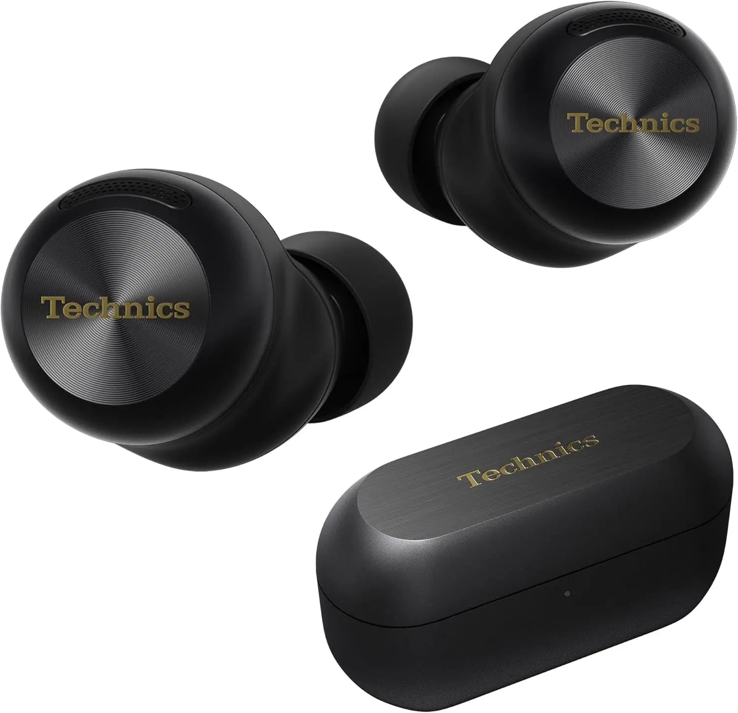 Adaptive Noise Cancelling, 3 Device Multipoint, 10-hr Battery, Wireless Charging, in Ear Headphones - EAH-AZ100-K (Black)