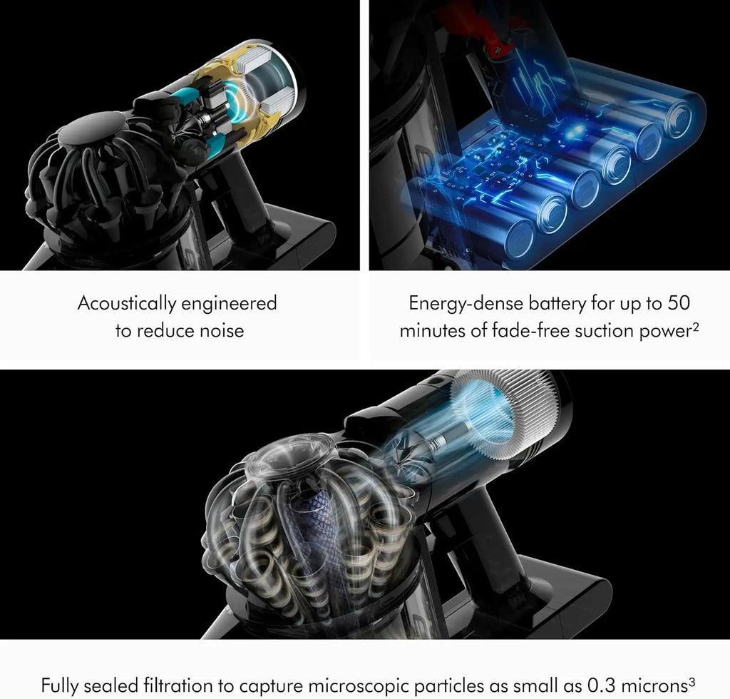 Cordless Handheld Vacuum for Car and Boat, Lightweight with 115AW Power, 2 Modes Up to 50 Min Runtime