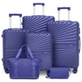 Joyway 6-Piece Travel Luggage Set, Lightweight Durable Suitcase, TSA Lock, Spinner Wheels