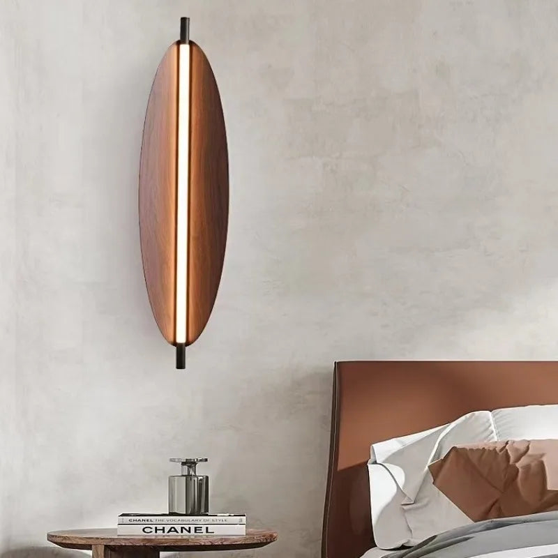 Iron Wall Lamp Bedroom Bedside Living Room Wall Light Retro Tricolor Corridor Mood Light Baking Paint LED Home Lighting Lights