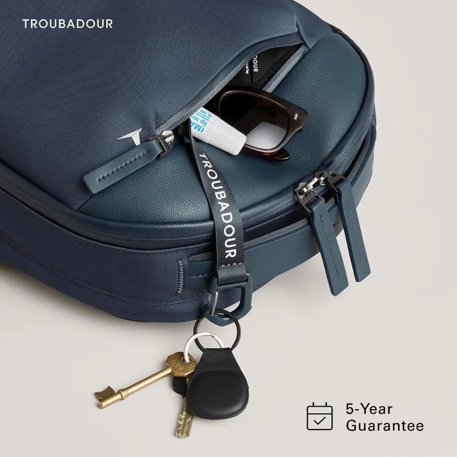 Troubadour Apex 4.0 Compact - 16L Premium Laptop Backpack - Ergonomic and Water Resistant - Designed for Work and Travel - Basa