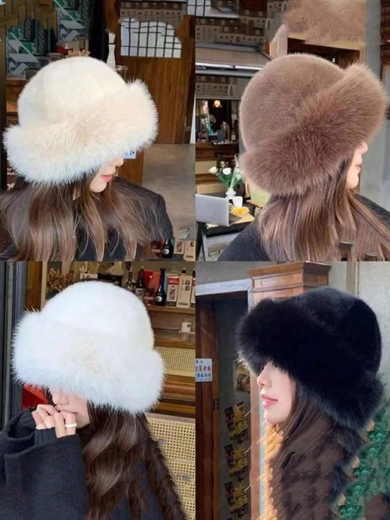 Women's Monochrome Pumpkin Wool Beret, Korean-Japanese Holiday Gift Cap