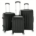3X Luggage Travel Set Bag TSA Lock ABS Trolley Spinner Carry On Suitcase