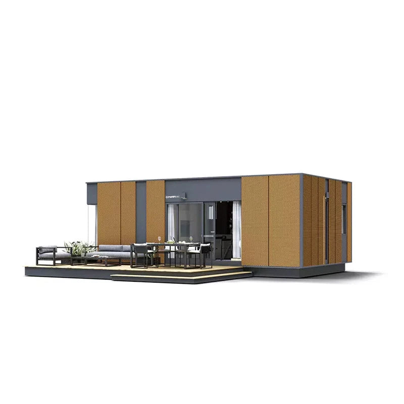 Modern Prefab Container House Modular Tiny Home Luxury Mobile Cabin Villa for Airbnb Hotel Vacation Office Granny Flat ADU
