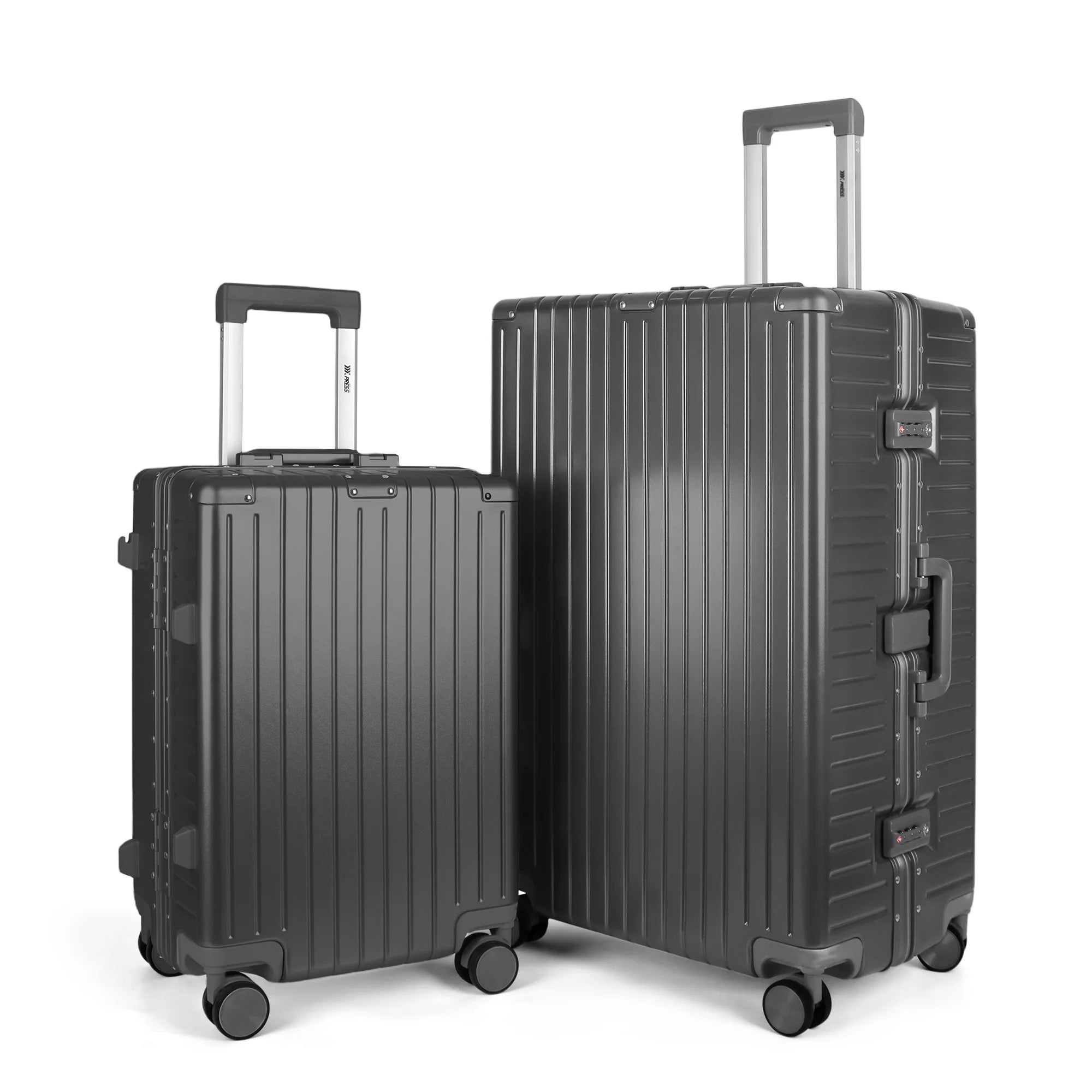 Trolley Luggage 20inch 28inch High Quality Aluminum Frame Rolling Suitcase Carry-On Luggage With Spinner Wheels & TSA Lock