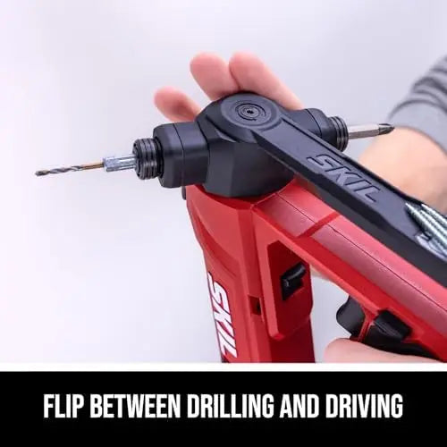 SKIL 20V Brushless Flip Drill Driver Kit with 2.0Ah USB-C Battery & Charger - DL6300D-12