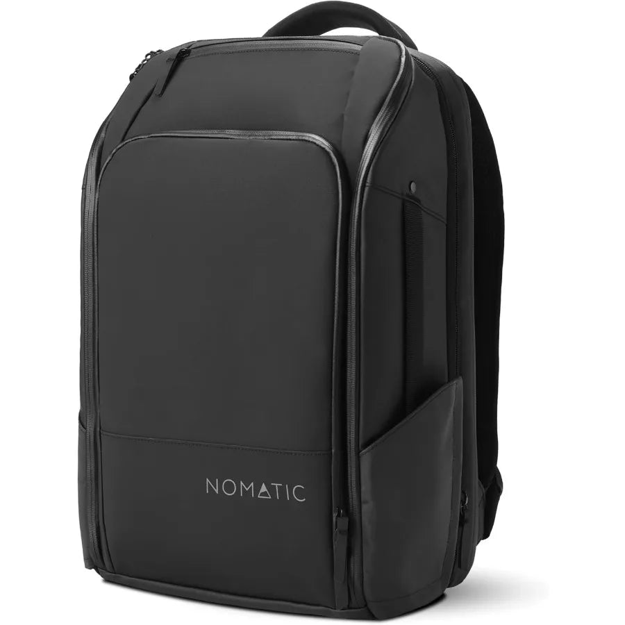 20L Travel Pack - Water Resistant Laptop Bag - TSA-Ready Expandable Backpack Black