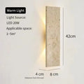 Natural Stone Outdoor Waterproof Wall Lamp 18W LED for Bedroom And Living Room Lighting
