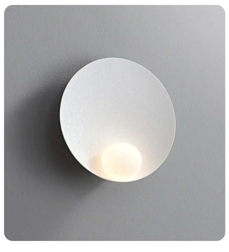 Frosted Floral LED Wall Lamp Creative Designer Art Light for Bedroom Living Room Background Corridor Home  Atmospheric wall lamp