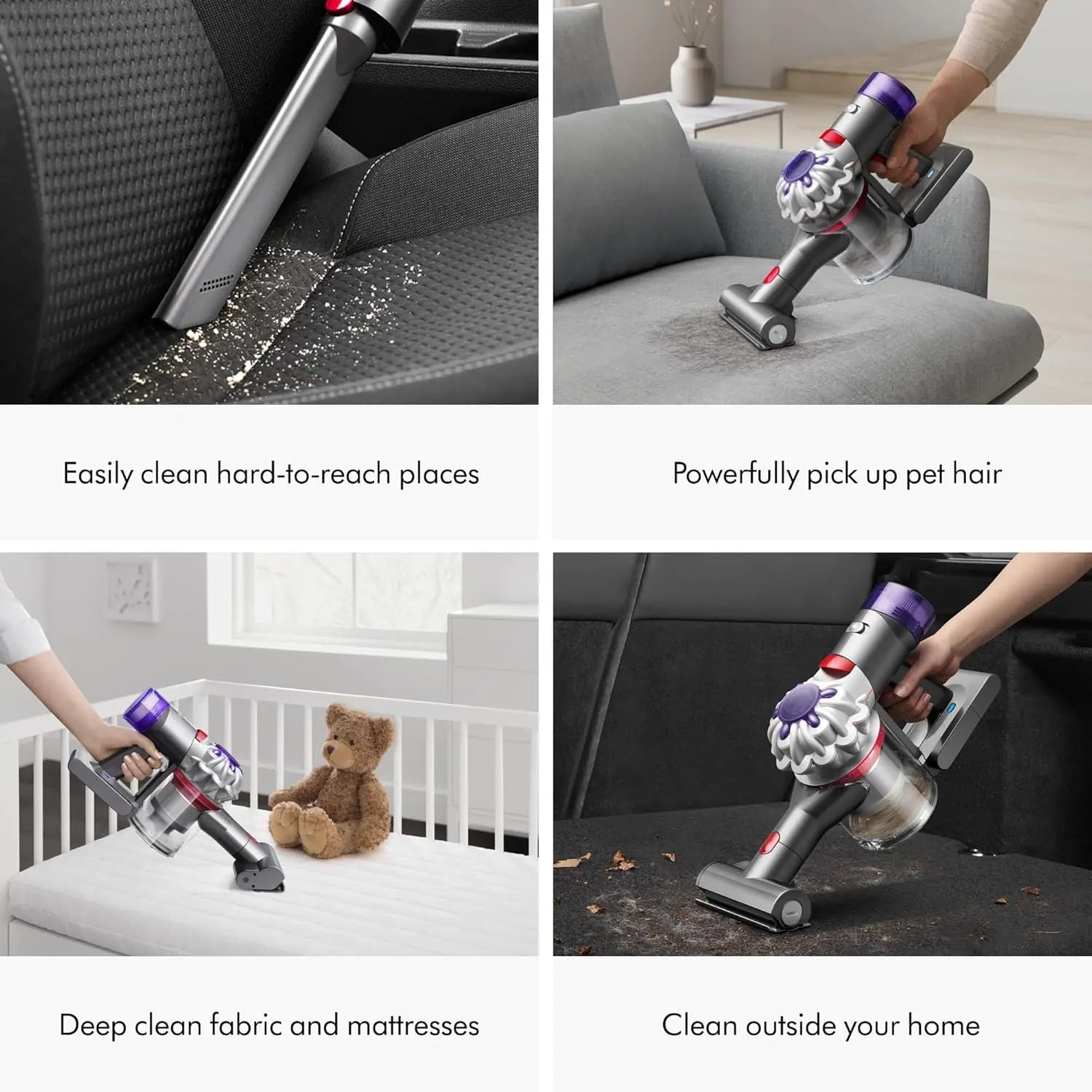Cordless Handheld Vacuum for Car and Boat, Lightweight with 115AW Power, 2 Modes Up to 50 Min Runtime