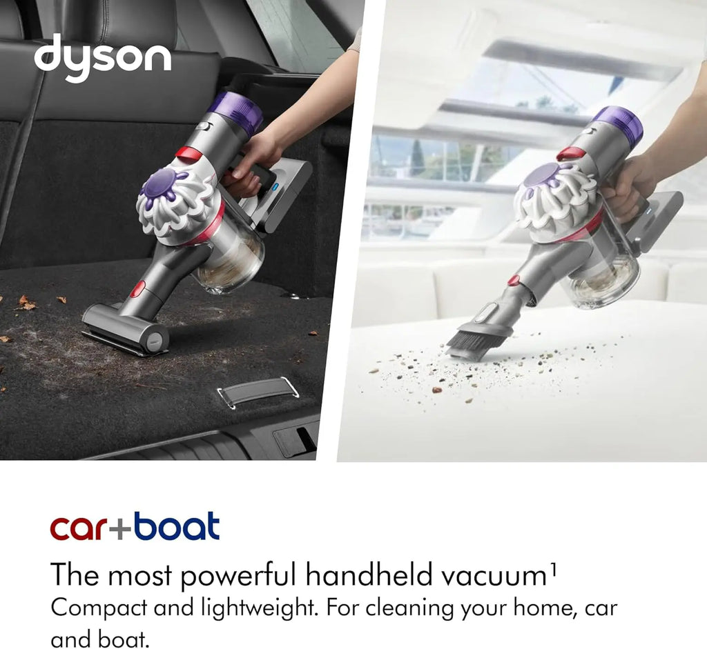 Cordless Handheld Vacuum for Car and Boat, Lightweight with 115AW Power, 2 Modes Up to 50 Min Runtime