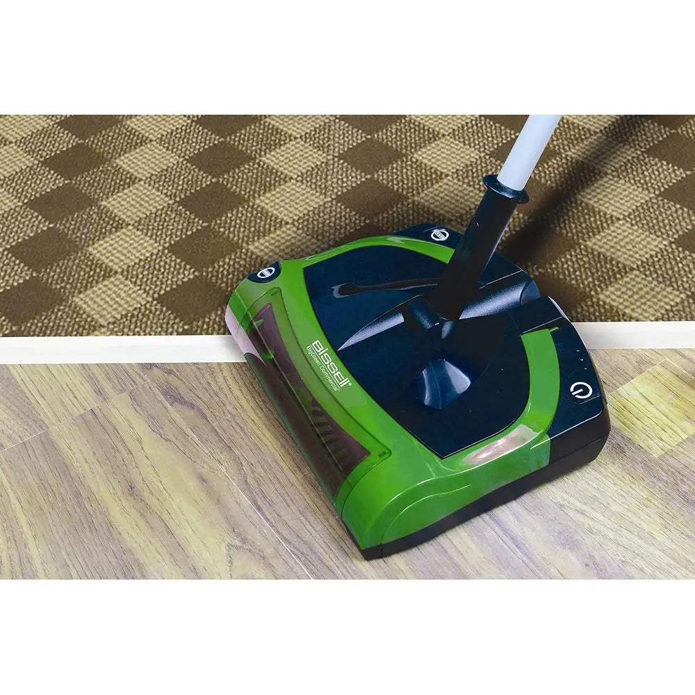 Rechargeable Cordless Sweeper, Green